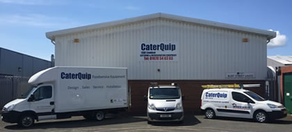 CaterQuip Foodservice Equipment based in the North East